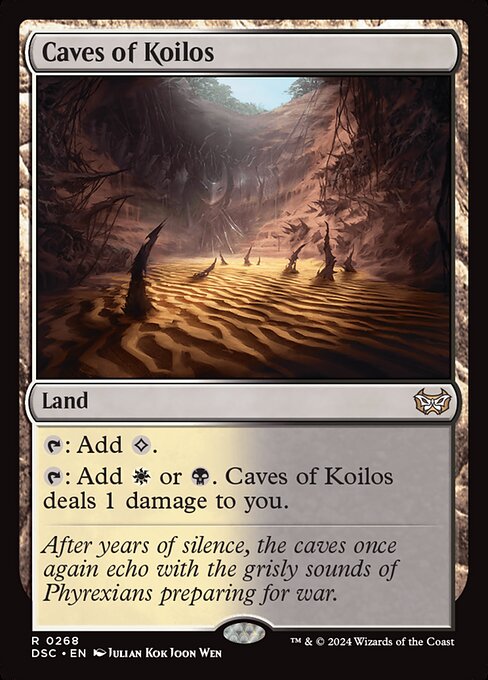 Caves of Koilos - Duskmourn: House of Horror Commander Rare Card