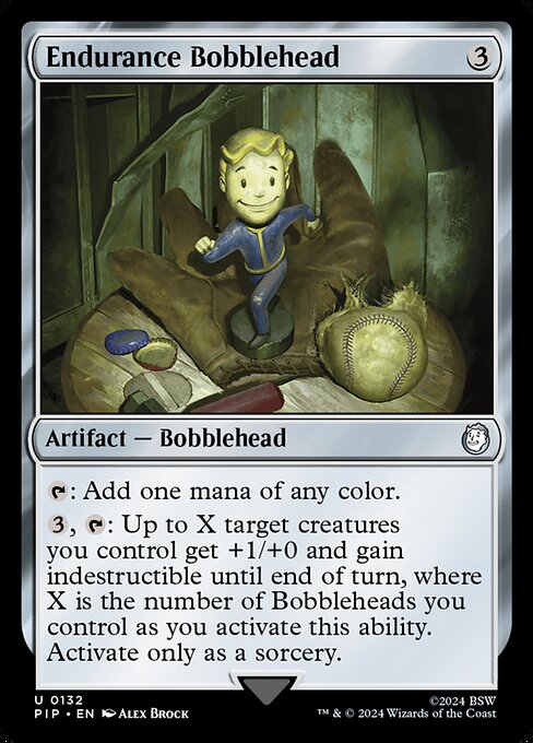 Endurance Bobblehead - Fallout Uncommon Card