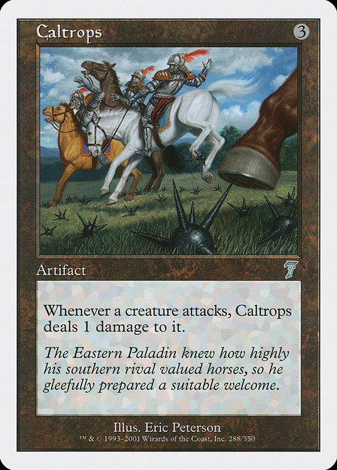 Caltrops - Seventh Edition Uncommon Card
