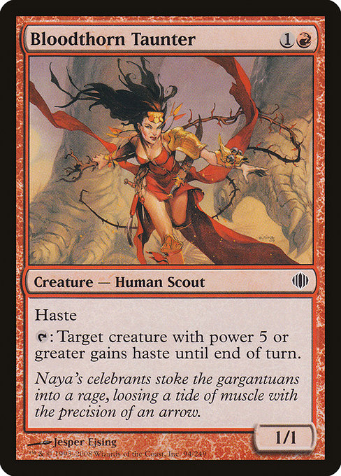 Bloodthorn Taunter - Shards of Alara Common Card