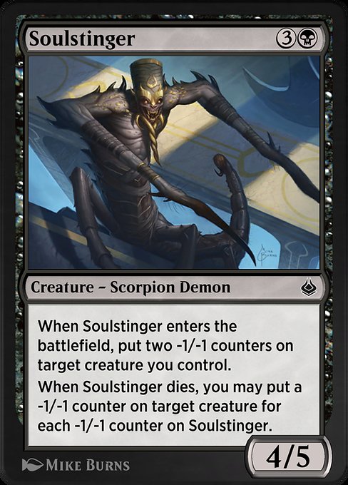 Soulstinger - Amonkhet Remastered Common Card