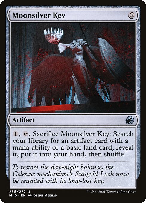 Moonsilver Key - Innistrad: Midnight Hunt Uncommon Card