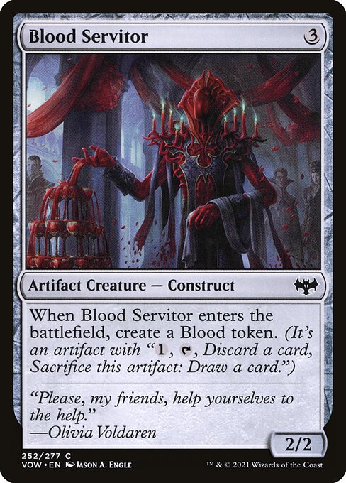 Blood Servitor - Innistrad: Crimson Vow Common Card