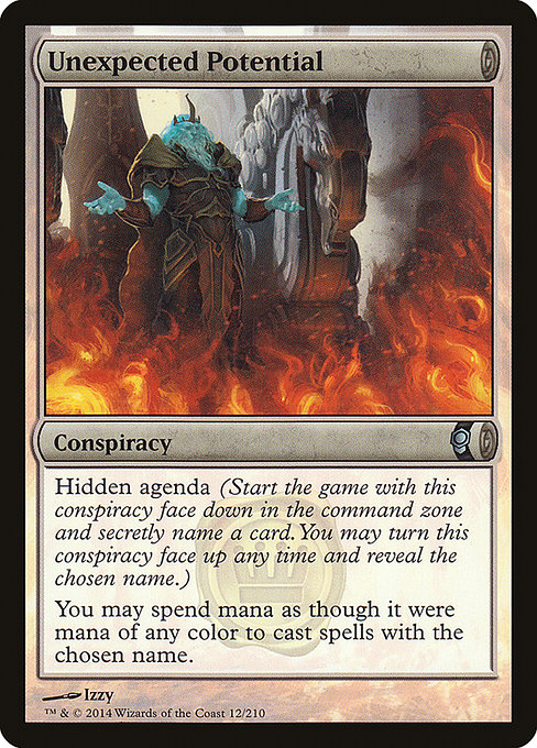 Unexpected Potential - Conspiracy Uncommon Card