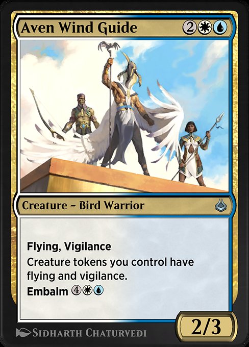 Aven Wind Guide - Amonkhet Remastered Uncommon Card