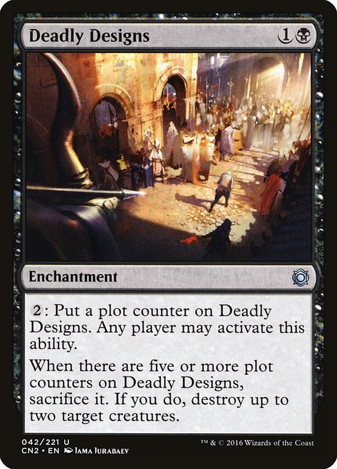 Deadly Designs - Conspiracy: Take the Crown Uncommon Card