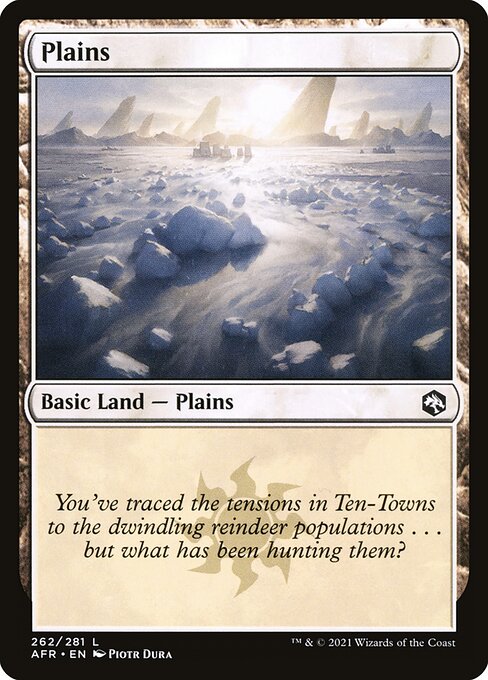 Plains - Adventures in the Forgotten Realms Common Card
