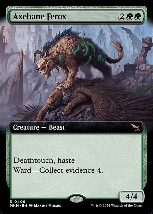 Axebane Ferox - Murders at Karlov Manor Rare Card