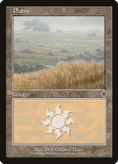 Plains - Invasion Common Card