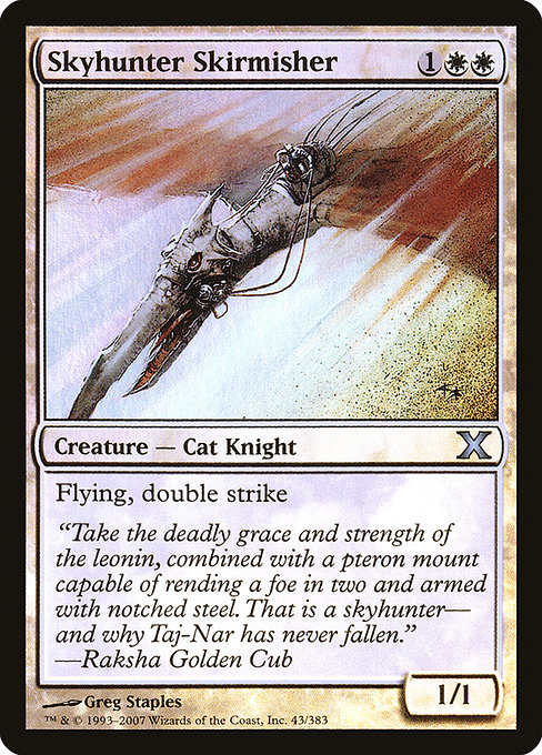 Skyhunter Skirmisher - Tenth Edition Uncommon Card