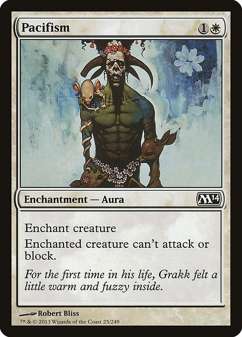 Pacifism - Magic 2014 Common Card