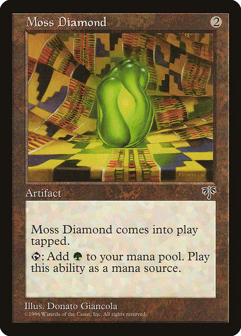 Moss Diamond - Mirage Uncommon Card