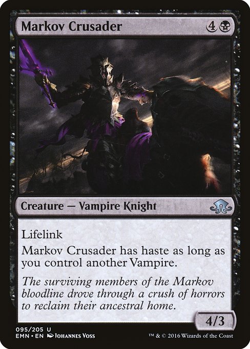 Markov Crusader - Eldritch Moon Uncommon Card