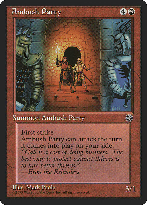 Ambush Party - Homelands Common Card