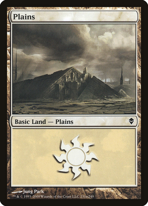 Plains - Zendikar Common Card