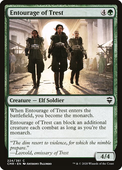 Entourage of Trest - Commander Legends Common Card