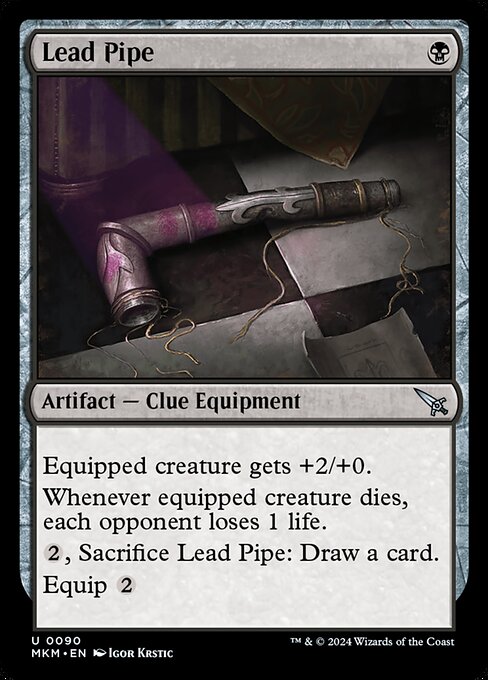 Lead Pipe - Murders at Karlov Manor Uncommon Card