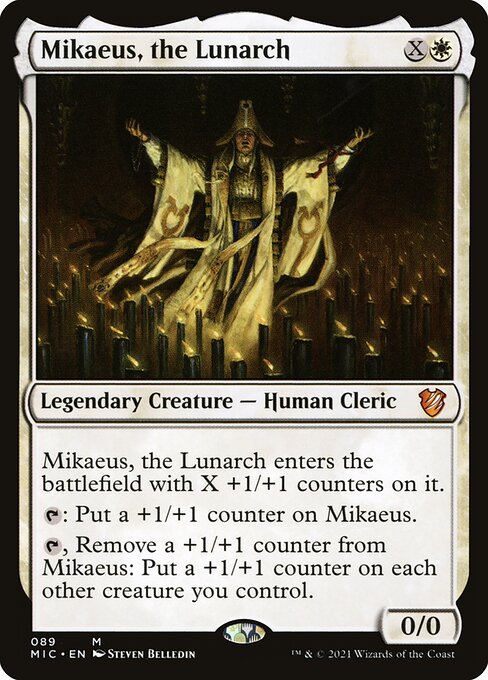 Mikaeus, the Lunarch - Midnight Hunt Commander Mythic Card