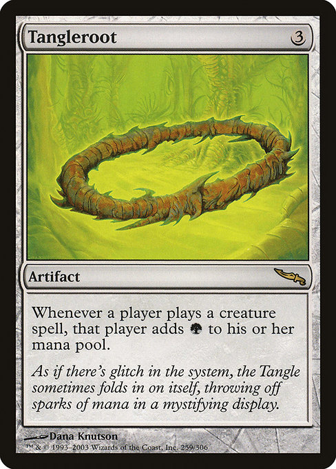 Tangleroot - Mirrodin Rare Card