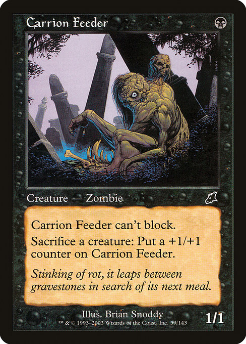 Carrion Feeder - Scourge Common Card
