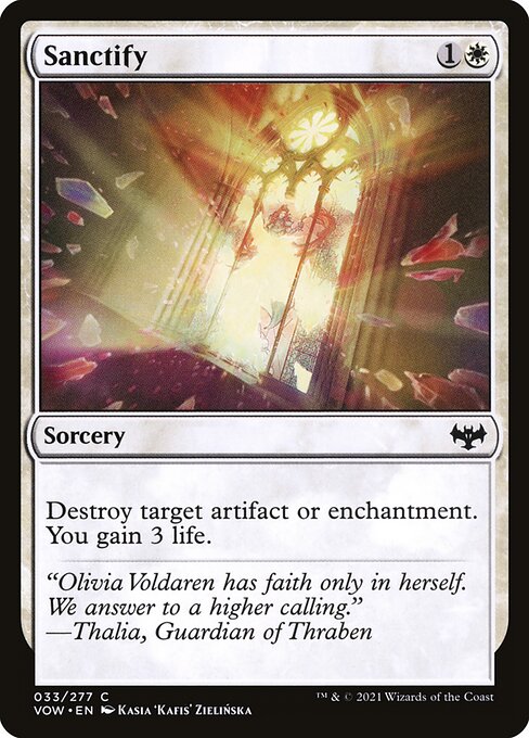 Sanctify - Innistrad: Crimson Vow Common Card