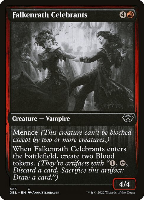 Falkenrath Celebrants - Innistrad: Double Feature Common Card
