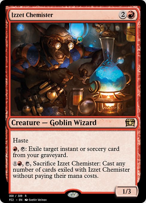 Izzet Chemister - Treasure Chest Rare Card