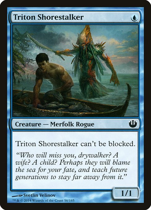 Triton Shorestalker - Journey into Nyx Common Card