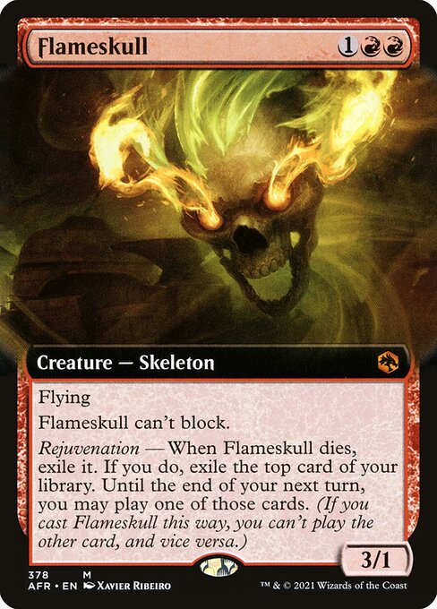Flameskull - Adventures in the Forgotten Realms Mythic Card