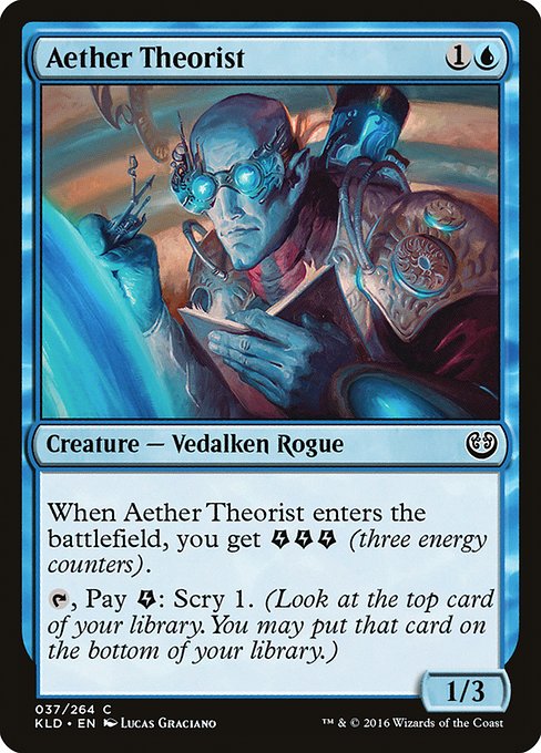 Aether Theorist - Kaladesh Common Card