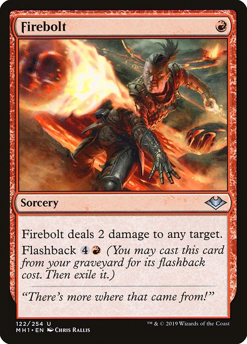 Firebolt - Modern Horizons Uncommon Card