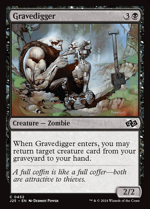 Gravedigger - Foundations Jumpstart Common Card
