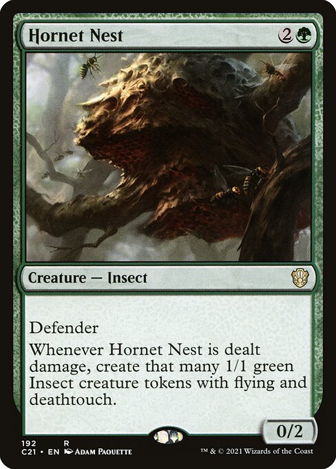 Hornet Nest - Commander 2021 Rare Card