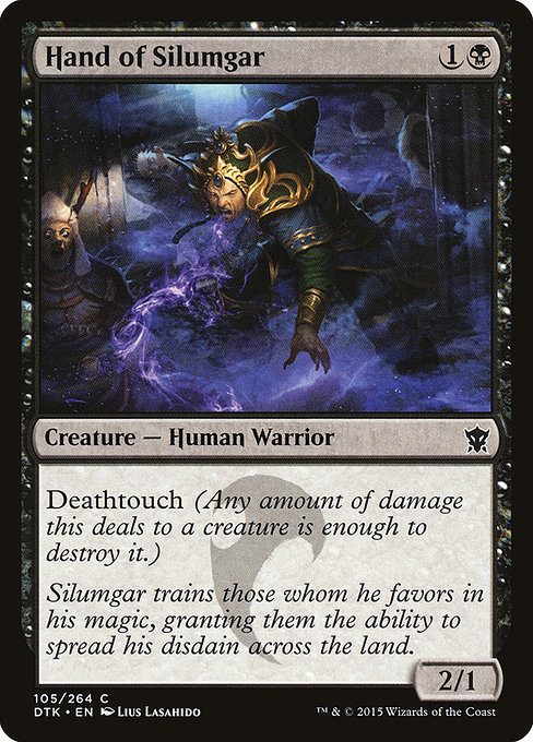 Hand of Silumgar - Dragons of Tarkir Common Card