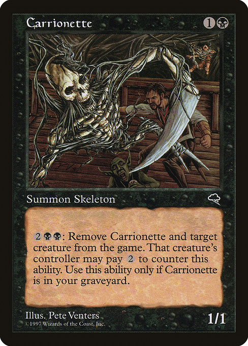 Carrionette - Tempest Rare Card