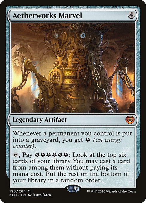 Aetherworks Marvel - Kaladesh Mythic Card