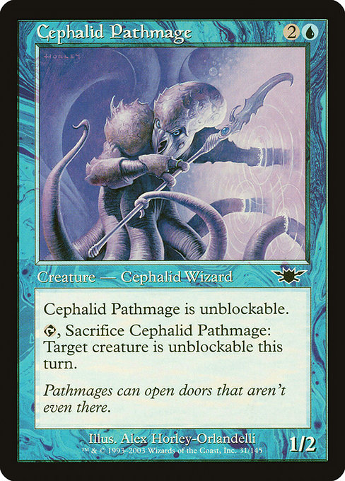 Cephalid Pathmage - Legions Common Card