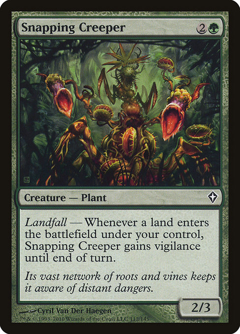 Snapping Creeper - Worldwake Common Card
