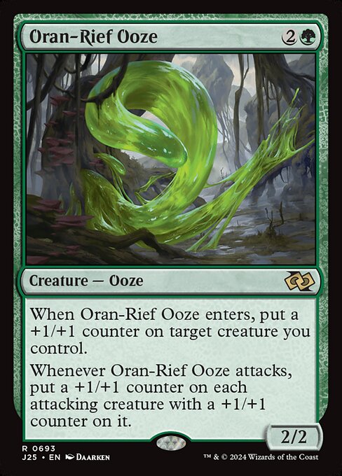 Oran-Rief Ooze - Foundations Jumpstart Rare Card
