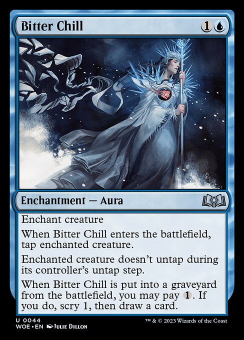 Bitter Chill - Wilds of Eldraine Uncommon Card