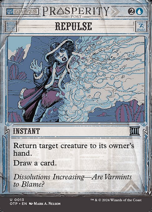 Repulse - Breaking News Uncommon Card