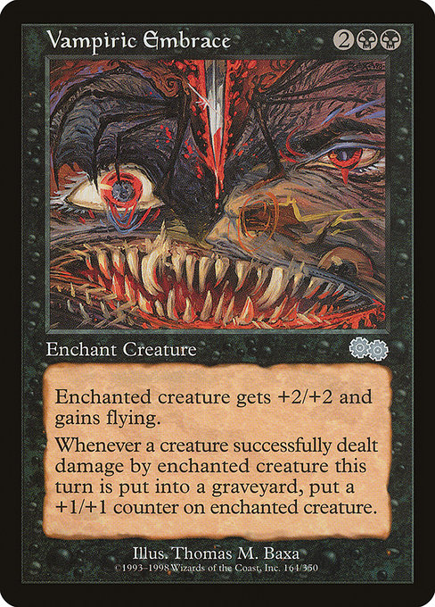 Vampiric Embrace - Urza's Saga Uncommon Card