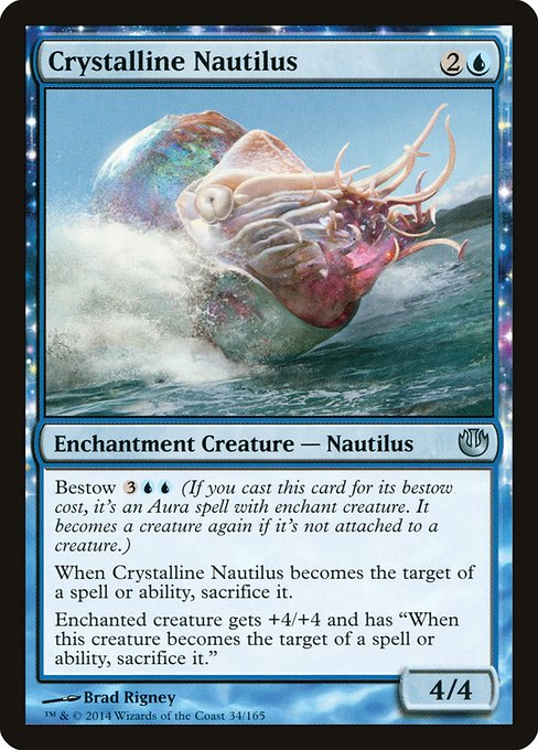 Crystalline Nautilus - Journey into Nyx Uncommon Card