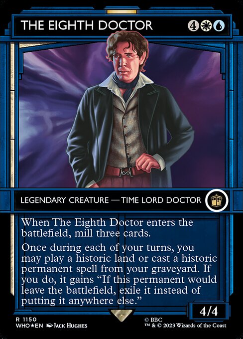The Eighth Doctor - Doctor Who Rare Card