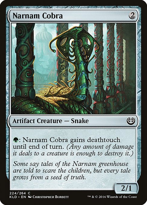 Narnam Cobra - Kaladesh Common Card