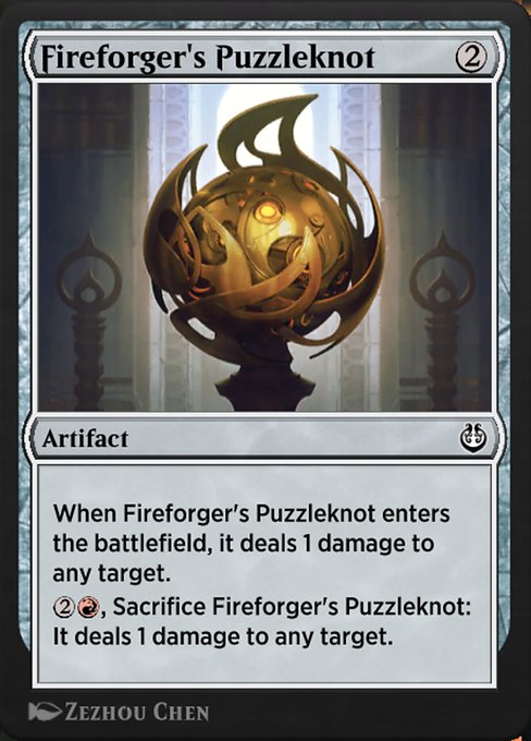 Fireforger's Puzzleknot - Kaladesh Remastered Common Card