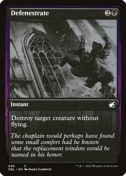 Defenestrate - Innistrad: Double Feature Common Card