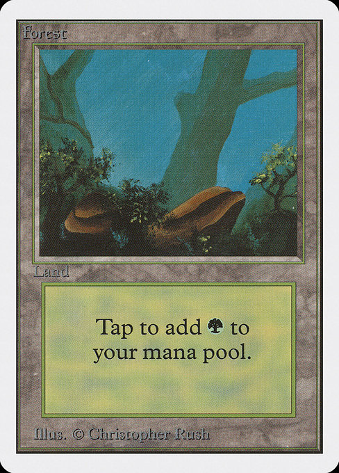 Forest - Unlimited Edition Common Card