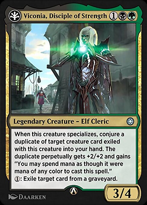 Viconia, Disciple of Strength - Alchemy Horizons: Baldur's Gate Uncommon Card