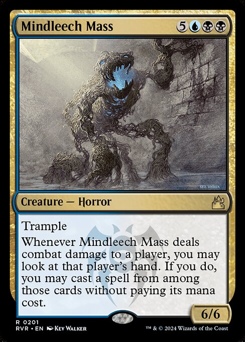 Mindleech Mass - Ravnica Remastered Rare Card